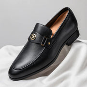 Maximilian | Herren Leder Loafer Business Slipper Italienisches Leder