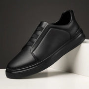 Moritz | Herren Leder Sneaker Slip-On Elastische Schlaufen