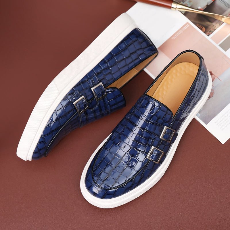 Herren Loafer Flechtoptik Slip-On