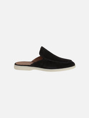 Matthias | Herren Mules Slipper Offene Ferse Sichtbare Nähte Beige