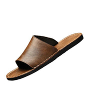 Herren Offene Zehen Slide-Sandalen mit Einteiligem Riemen