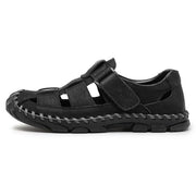 Herren offene Zehen Slide-Sandalen mit einteiligem Riemen im oberen Bereich