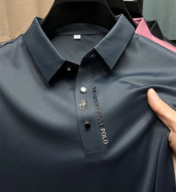 Alexander | Herren Polo Shirt Knitterfrei Atmungsaktiv Stretch