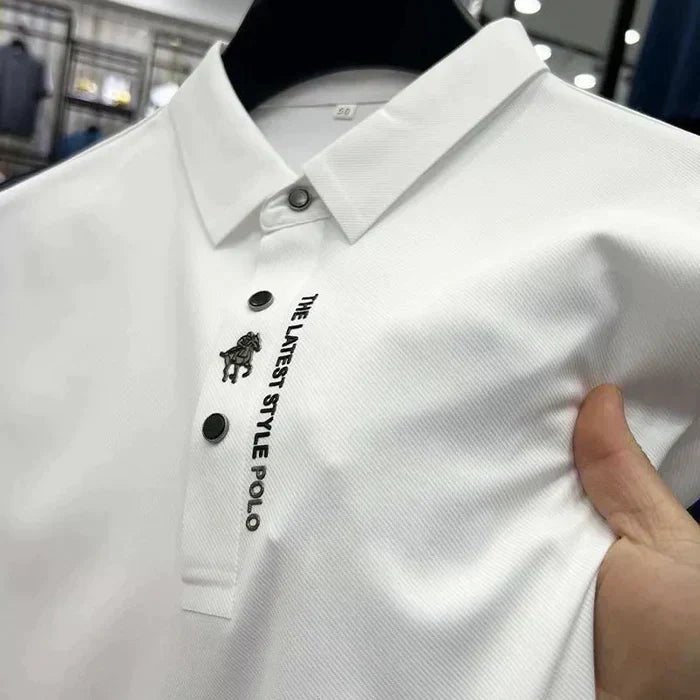 Alexander | Herren Polo Shirt Knitterfrei Atmungsaktiv Stretch
