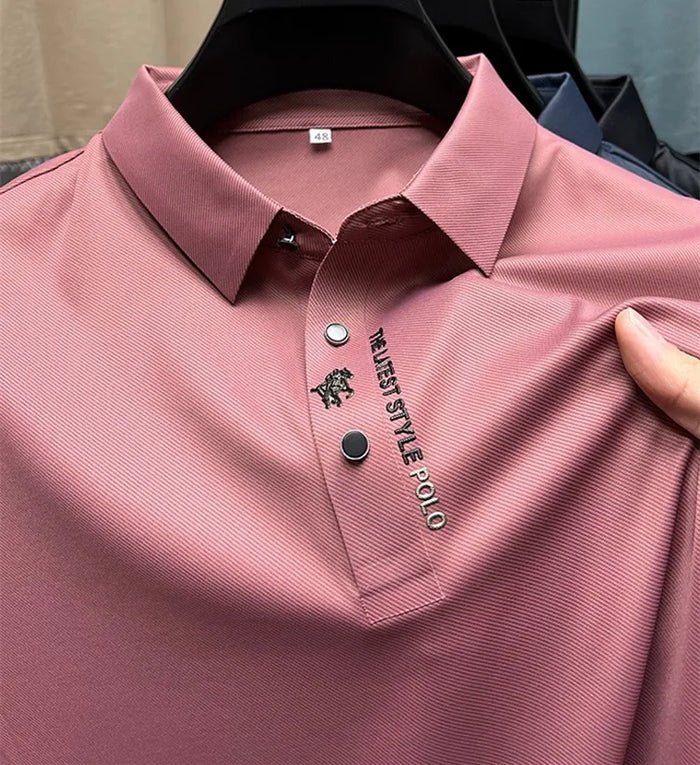 Alexander | Herren Polo Shirt Knitterfrei Atmungsaktiv Stretch