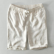 Matthias | Herren Relaxed-Fit Leinen Shorts mit Kordelzug