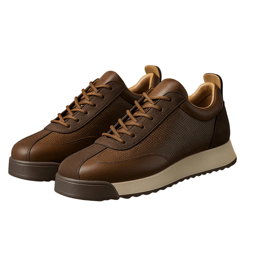 Herren Schnürsneaker mit Plateausohle