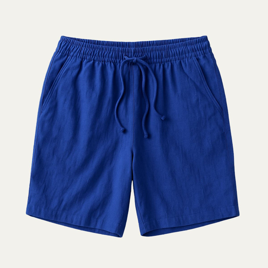 Herren Shorts mit elastischem Bund und Kordelzug