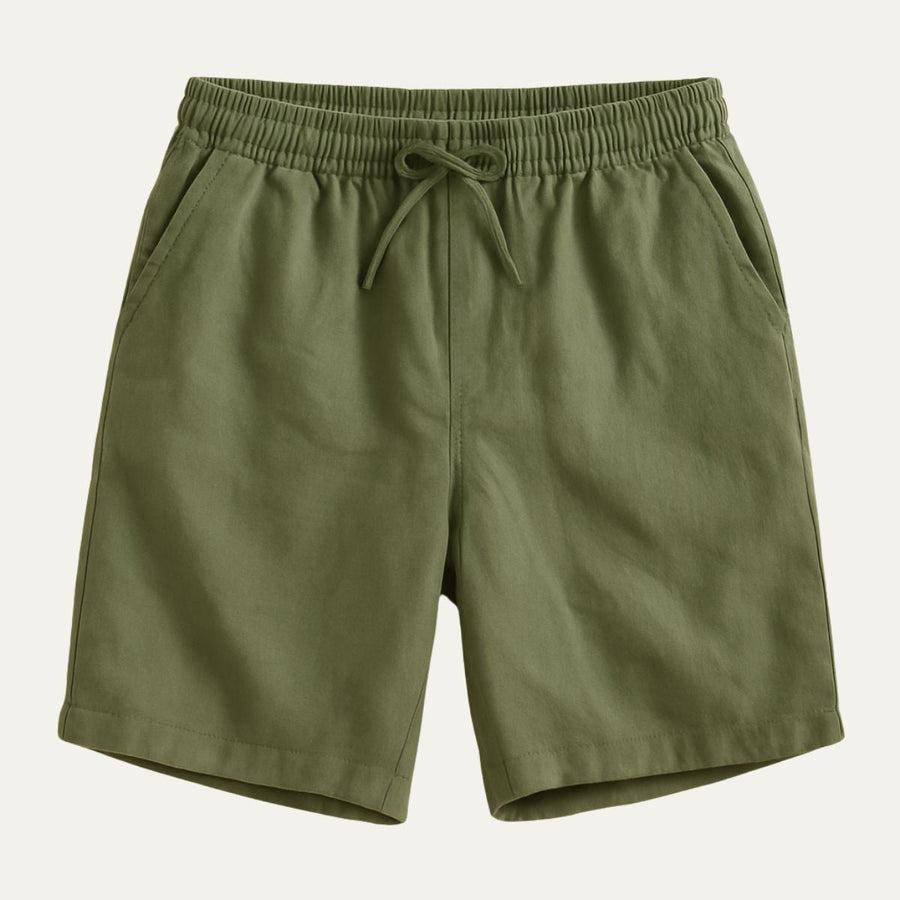 Herren Shorts mit elastischem Bund und Kordelzug