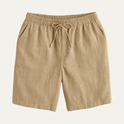 Herren Shorts mit elastischem Bund und Kordelzug