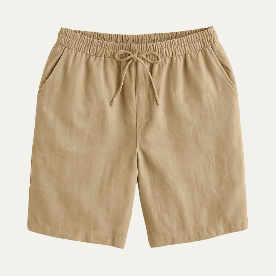 Herren Shorts mit elastischem Bund und Kordelzug