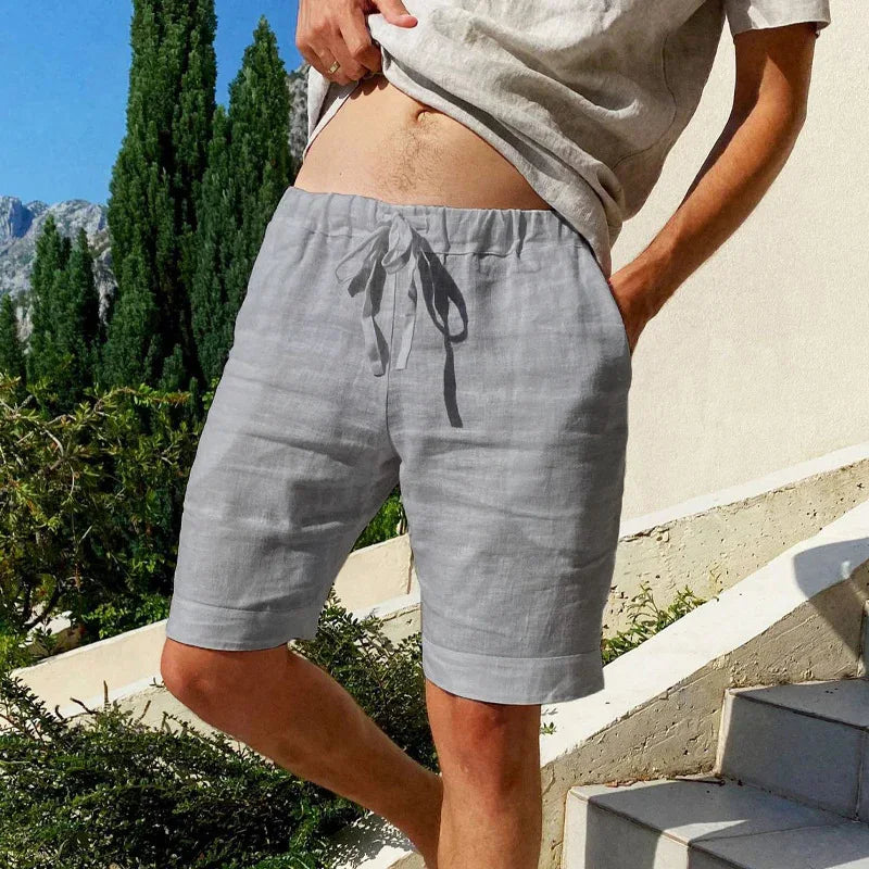 Herren Shorts mit Kordelzugbund und Seitentaschen