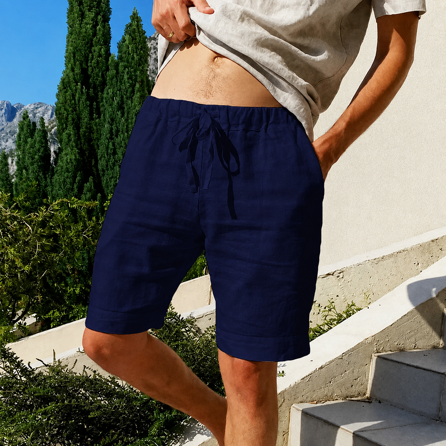Herren Shorts mit Kordelzugbund und Seitentaschen