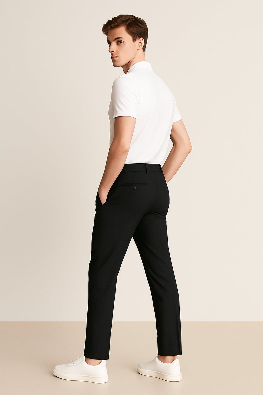 Matthias | Herren Slim-Fit Business Chino Hose