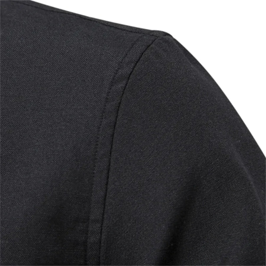 Herren Slim Fit Hemd mit Kontrastkragen