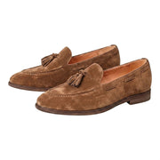 Herren Tassel-Loafer mit Velours-Optik und Mokassin-Naht