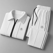 Sebastian | Herren Trainingsanzug Set Lycra Atmungsaktiv Sport