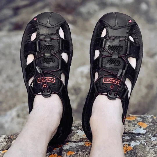 Herren Trekkingsandalen Mit Klettverschluss Für Outdoor