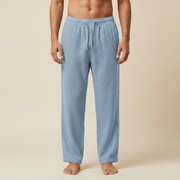 Herrenhose mit Kordelzug und geradem Bein