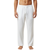 Herrenhose mit Kordelzug und geradem Bein