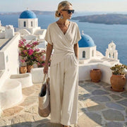 Kim | Damen Stilvolles Zweiteiliges Ensemble – Zweiteiler Elegant Sommer 2026