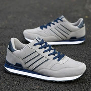 Herren Alle Jahreszeiten Schnürsneaker mit Streifendesign