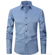 Herren Hemd Mit Stretch | Langarm