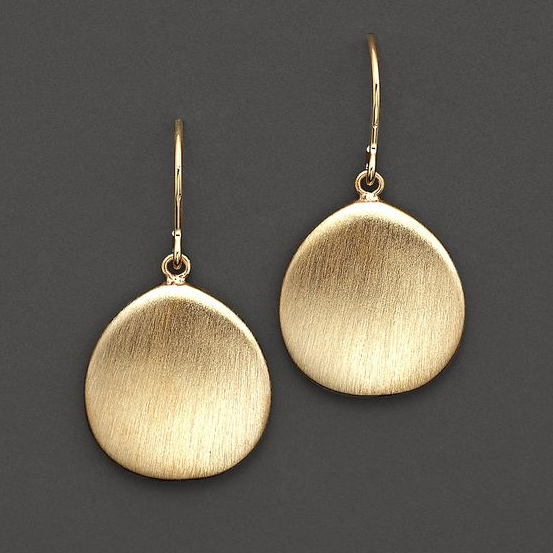 Vintage Goldene Plattierung Ohrringe
