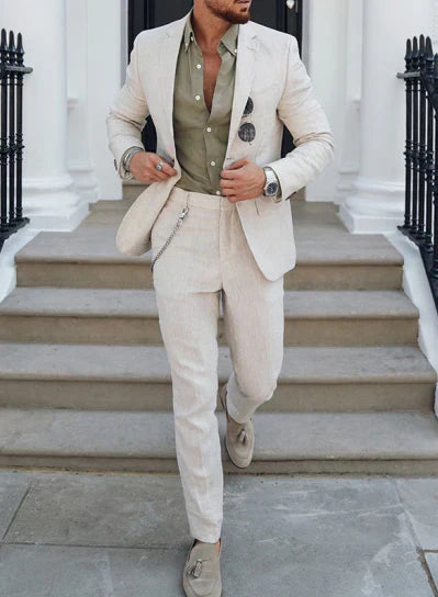 Herren 2-Teiliger Anzug | Blazer Und Hose