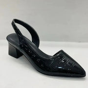 Orthopädische Pumps mit Blockabsatz für Damen | Fußgewölbestütze