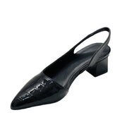 Orthopädische Pumps mit Blockabsatz für Damen | Fußgewölbestütze