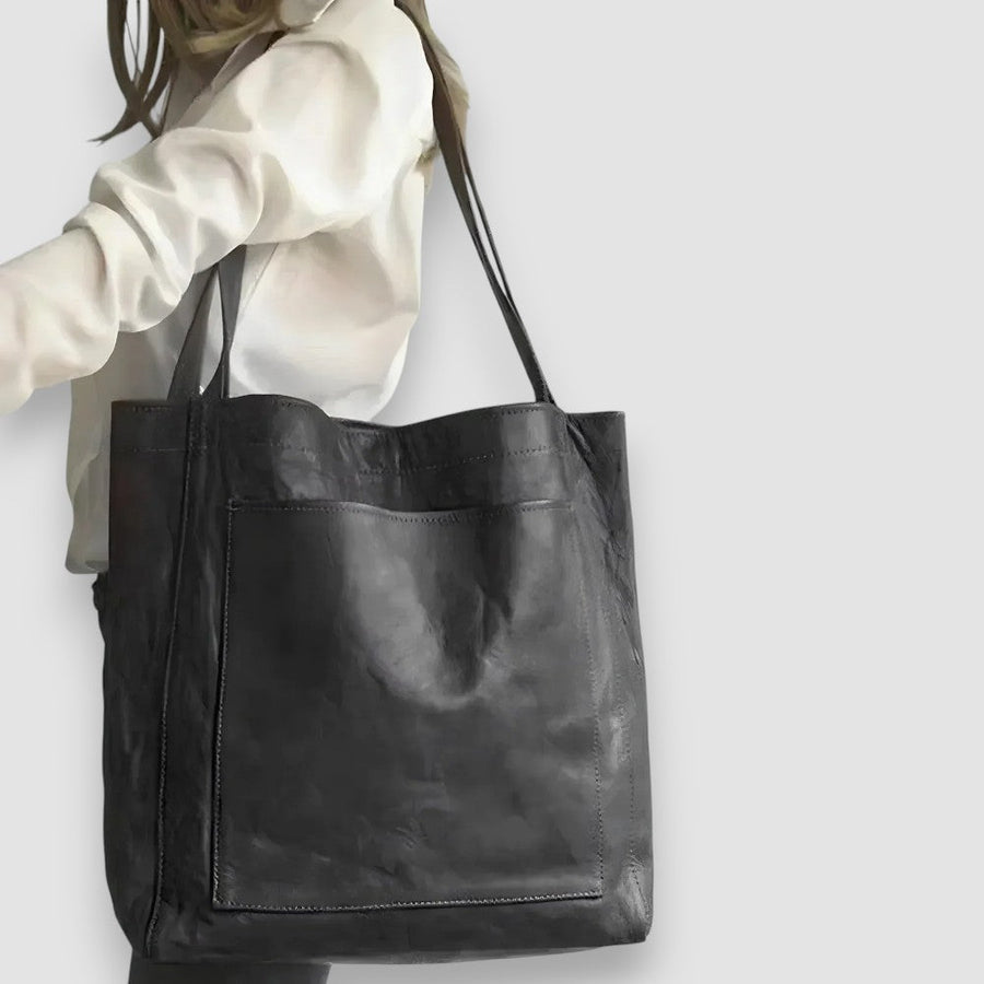 Evelin | Leder-Umhängetasche