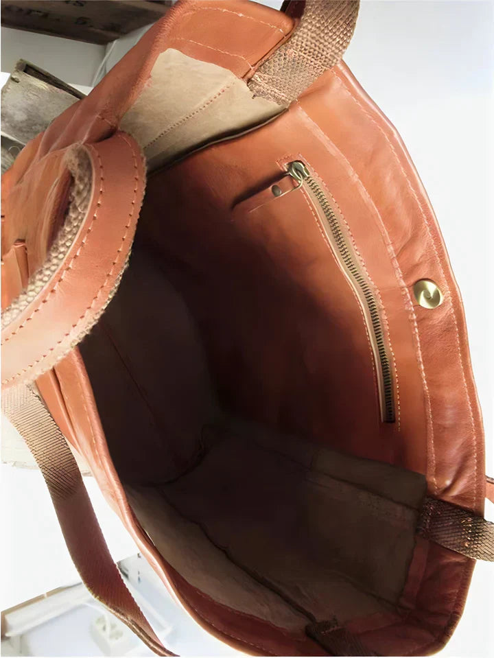 Yasmine – Klassische Ledertasche