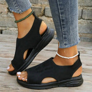 Orthopädische Sandalen Damen mit Fußgewölbestütze & Memory Foam