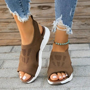 Orthopädische Sandalen Damen mit Fußgewölbestütze & Memory Foam