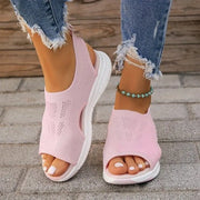 Orthopädische Sandalen Damen mit Fußgewölbestütze & Memory Foam