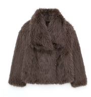 Elegante Damen Pelzjacke für stilvolle Winterlooks