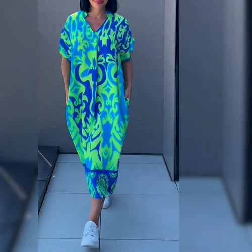 Bastiana – Elegantes Blumen Kleid
