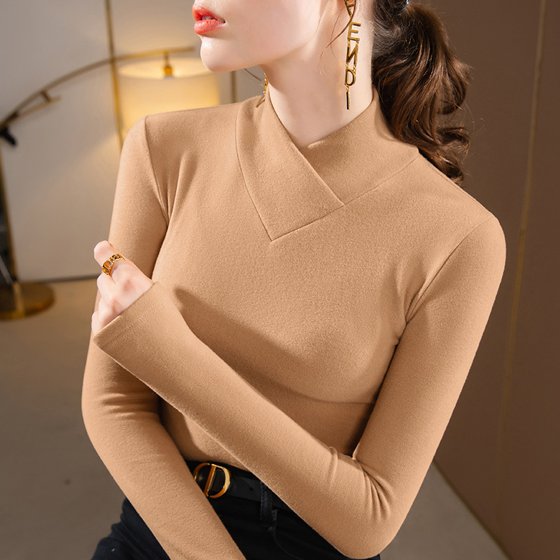 Christel™ - Elegantes Rollkragenhemd