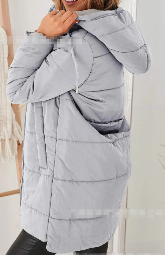 Nila™ - Lässige Daunenjacke mit Kapuze