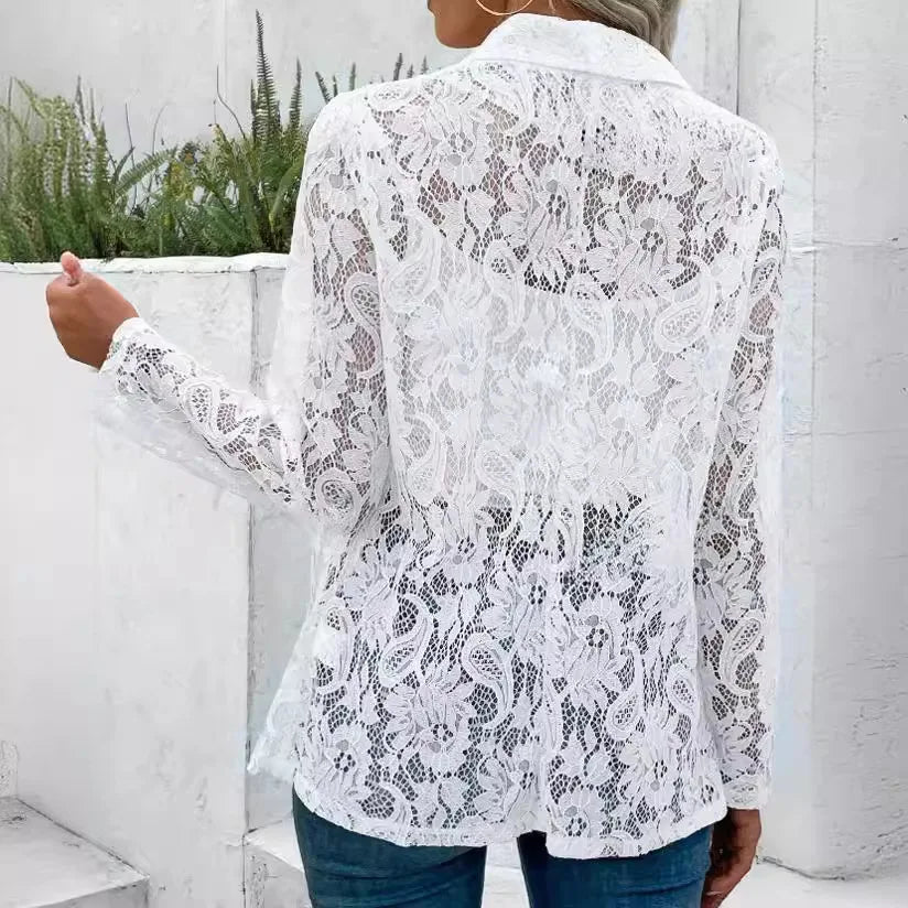 Naemi – Eleganter Spitze Blazer