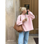 Paula | Stylischer Cozy Pullover Damen pink & chic