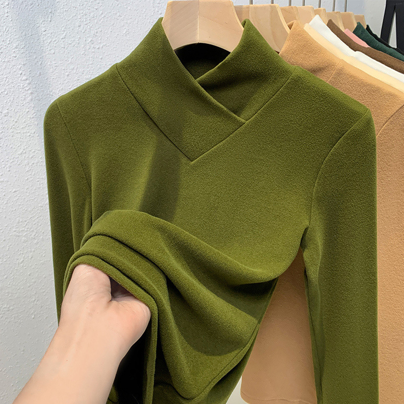 Christel™ - Elegantes Rollkragenhemd