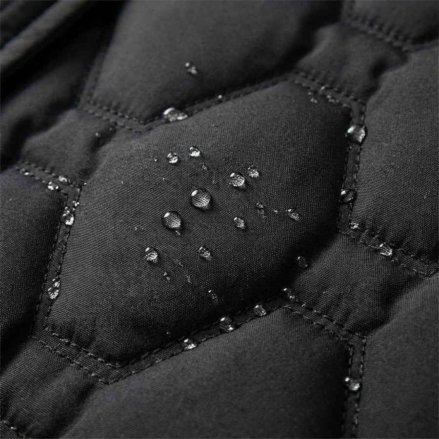 Gracia™ - Langer Daunenmantel mit Kapuze