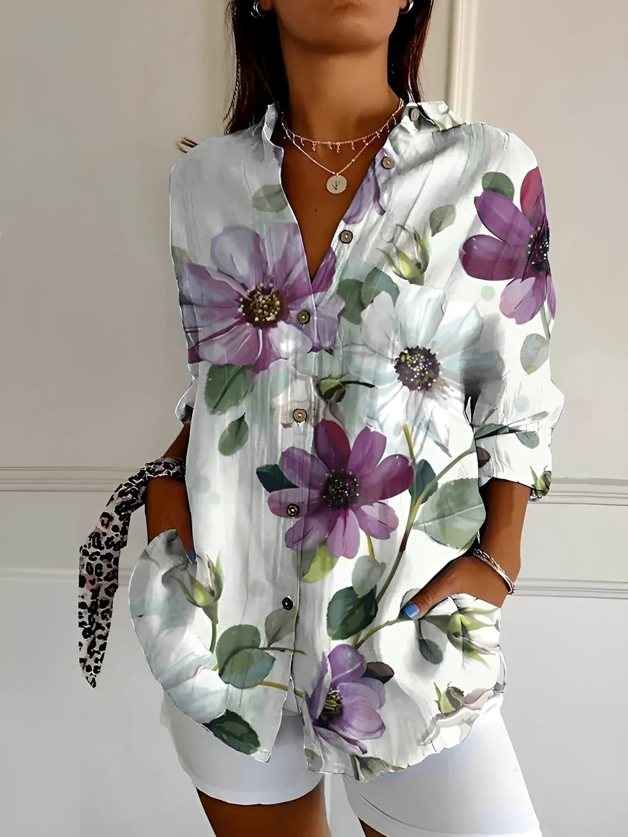 Chantelle - Stilvolle Bluse mit Knopfleiste für Damen