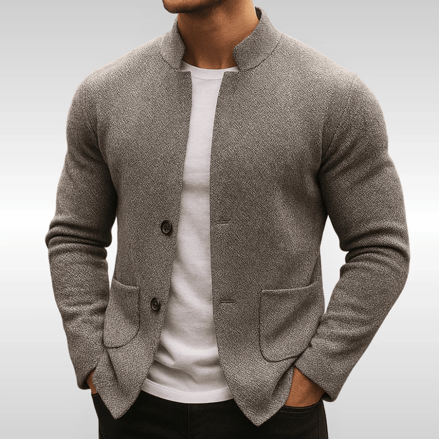 LAU | STRICKWESTE MIT STRUKTUR FÜR HERREN