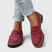 Orthopädische Slipper für Damen | Grobe Sohle