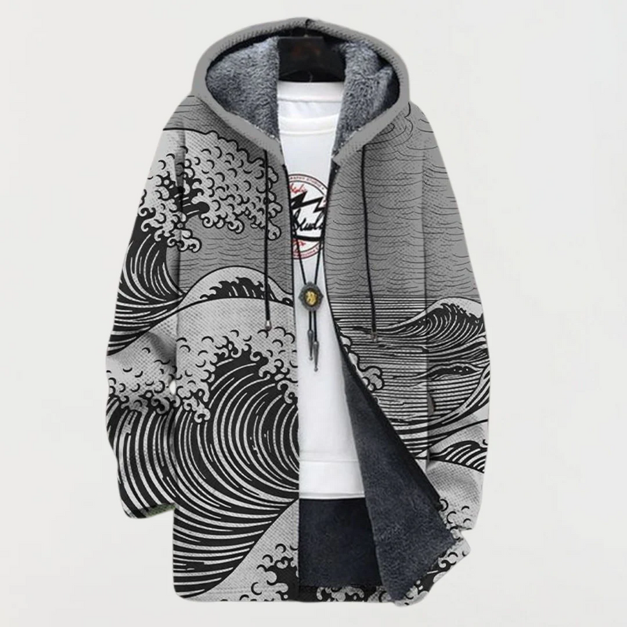 Delfina - Eine hochwertige Jacke, die Kunst zum Tragen bringt