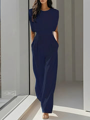 Bernice - Lässiger Ärmelloser Jumpsuit