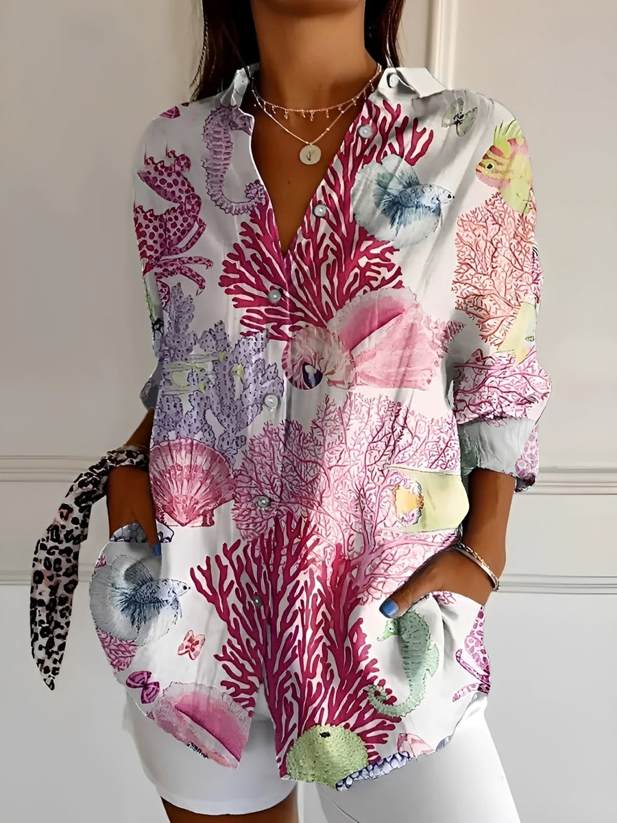 Chantelle - Stilvolle Bluse mit Knopfleiste für Damen